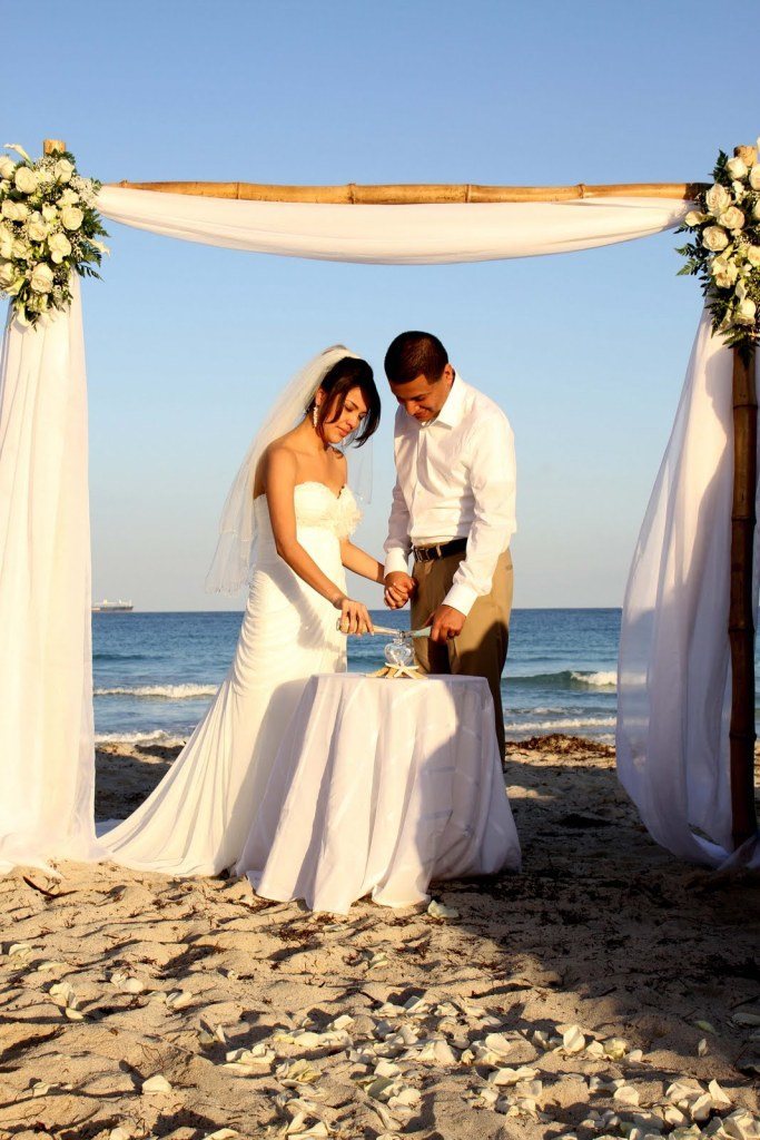 Wedding Arch & Extras Affordable Beach Weddings